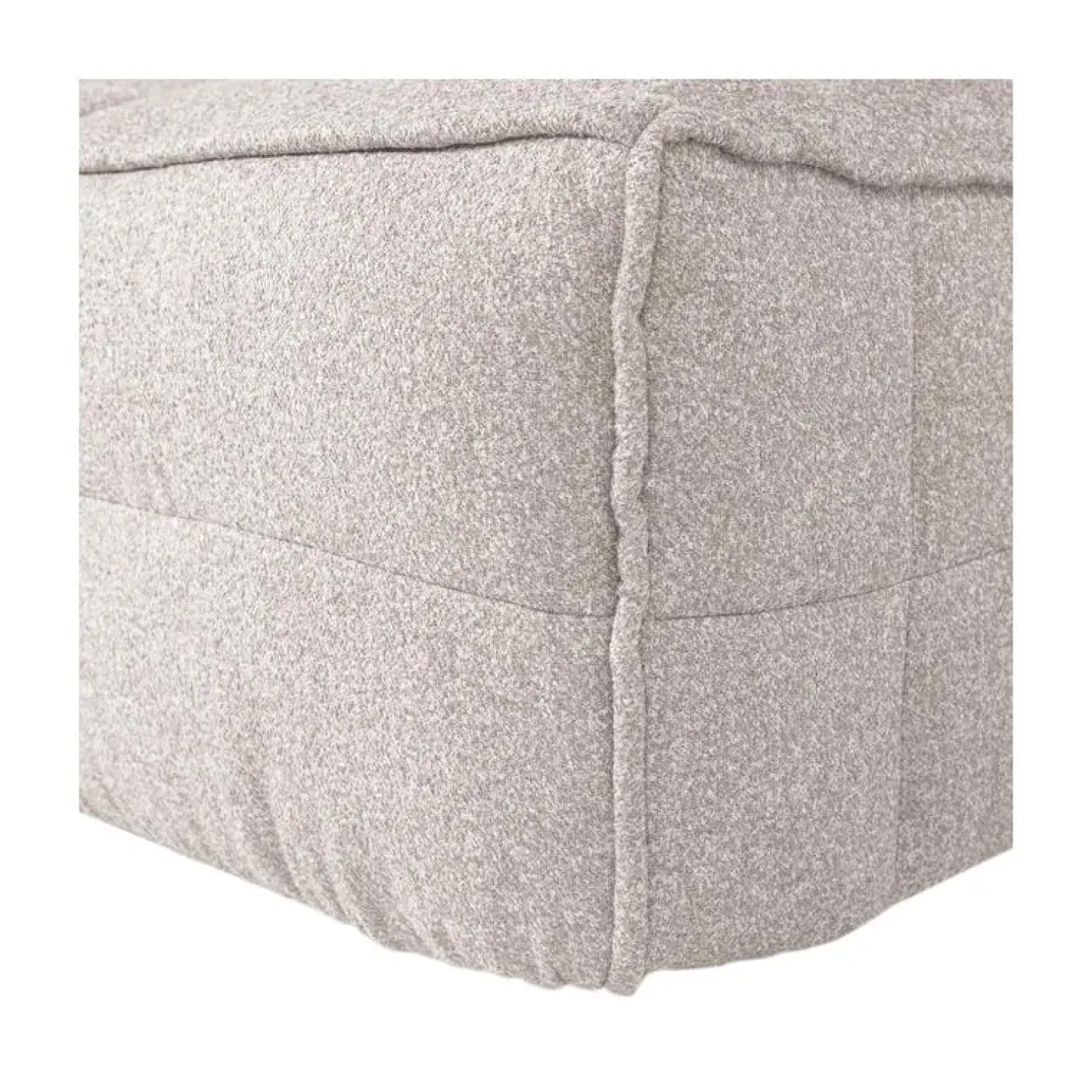 vtwonen Hockers|Cluster Hocker Bouclé Zand beige 104cm