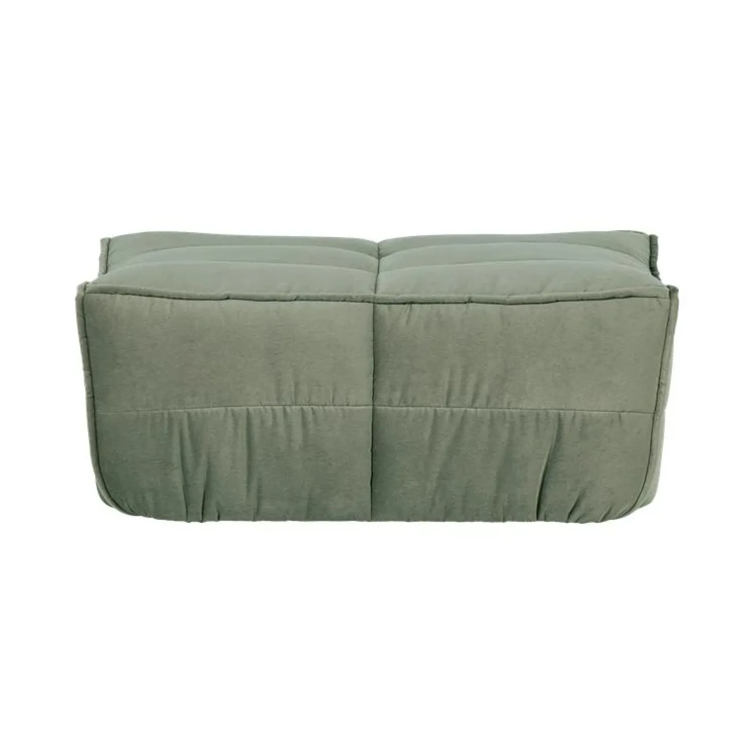 vtwonen Hockers|Cluster Hocker Velvet Pistache groen 104cm