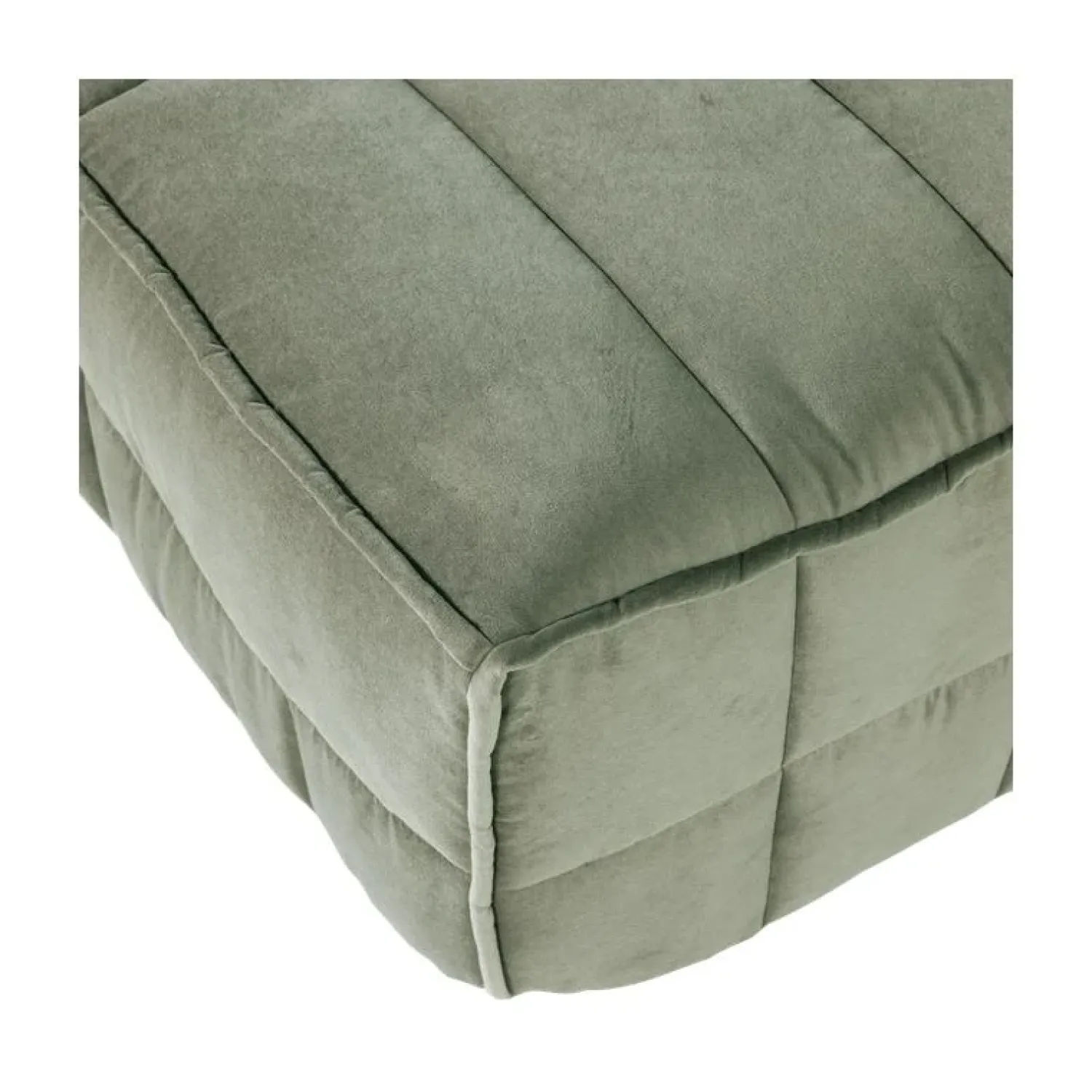 vtwonen Hockers|Cluster Hocker Velvet Pistache groen 104cm