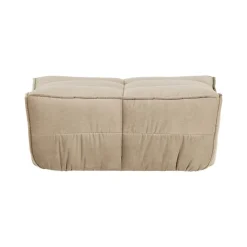 vtwonen Hockers|Cluster Hocker Velvet Zacht beige 104cm