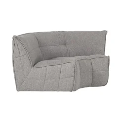 vtwonen Modulaire Banken|Cluster Hoekelement Bouclé Warm grijs