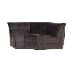 vtwonen Modulaire Banken|Cluster Hoekelement Velvet Chocolade bruin