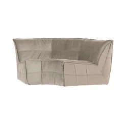 vtwonen Modulaire Banken|Cluster Hoekelement Velvet Warm taupe