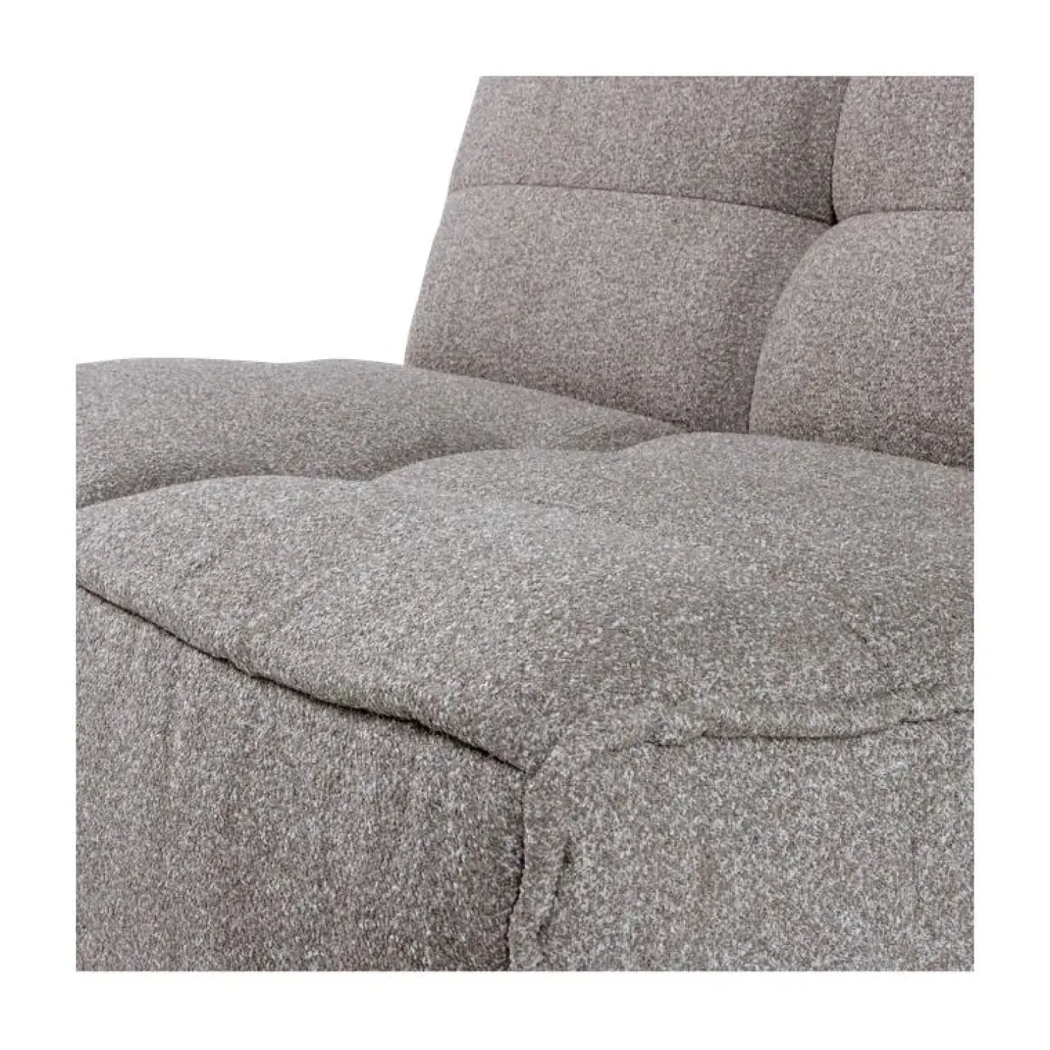 vtwonen Modulaire Banken|Cluster 1-zits Element Bouclé Warm grijs