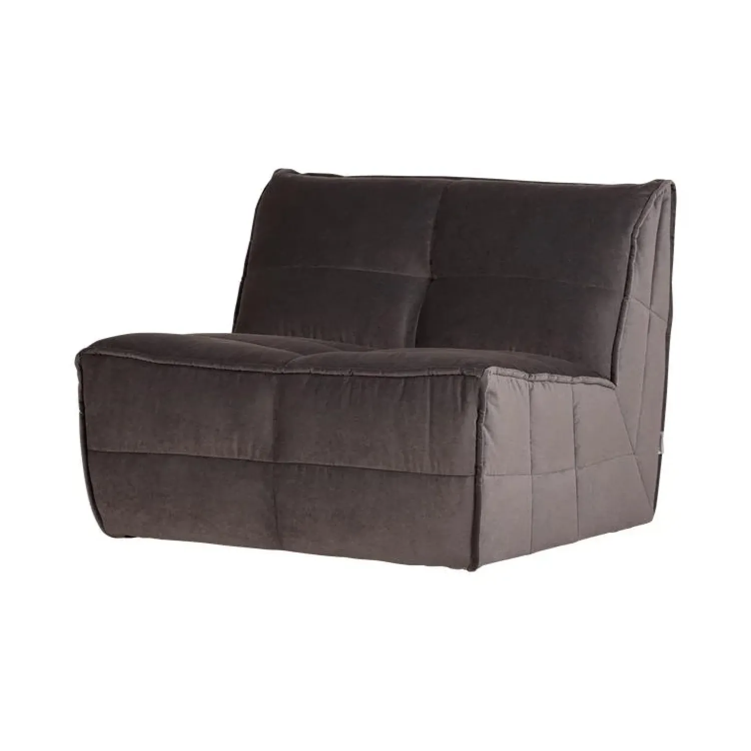 vtwonen Modulaire Banken|Cluster 1-zits Element Velvet Chocolade bruin