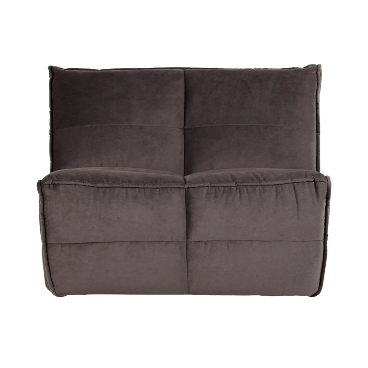 vtwonen Modulaire Banken|Cluster 1-zits Element Velvet Chocolade bruin