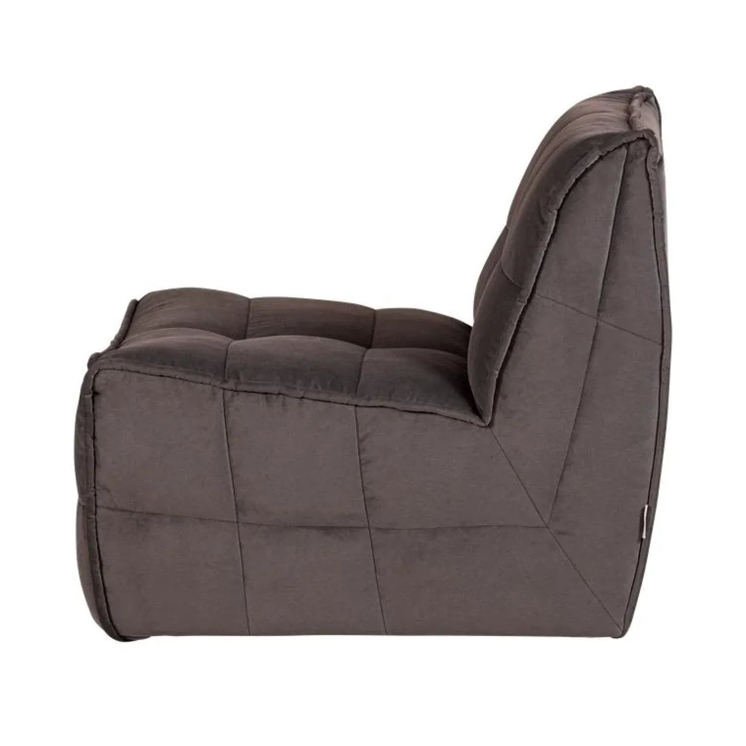 vtwonen Modulaire Banken|Cluster 1-zits Element Velvet Chocolade bruin