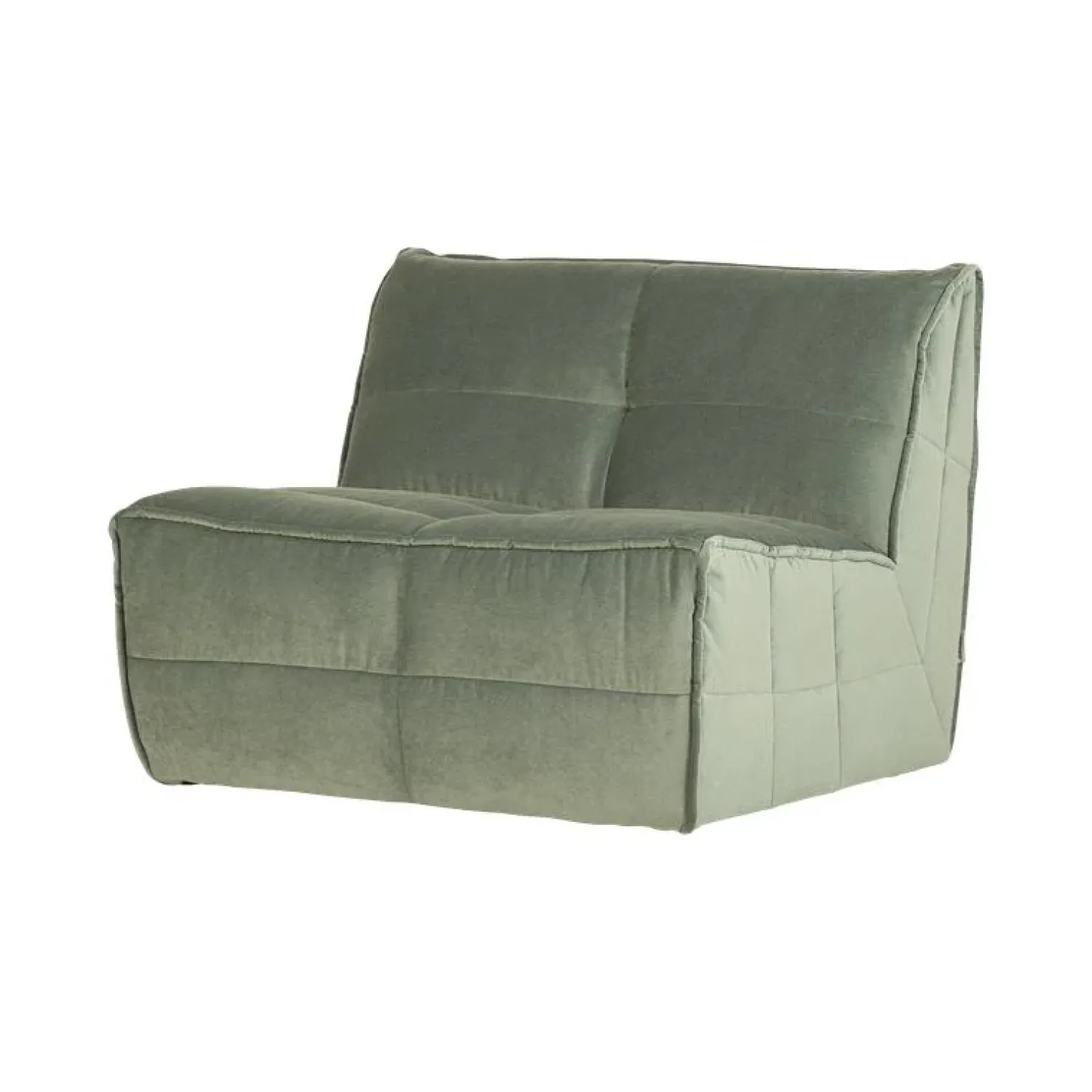 vtwonen Modulaire Banken|Cluster 1-zits Element Velvet Pistache groen