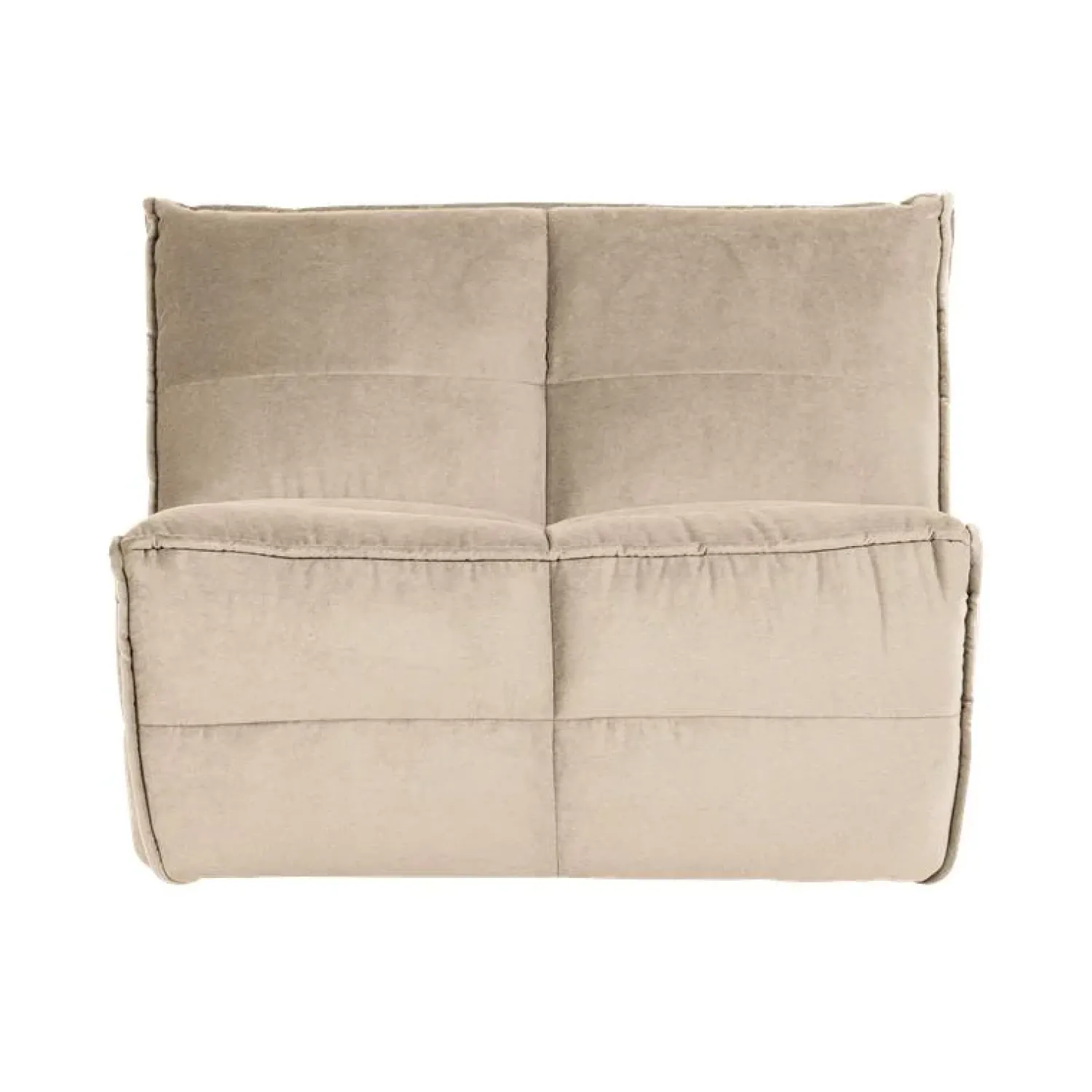 vtwonen Modulaire Banken|Cluster 1-zits Element Velvet Zacht beige