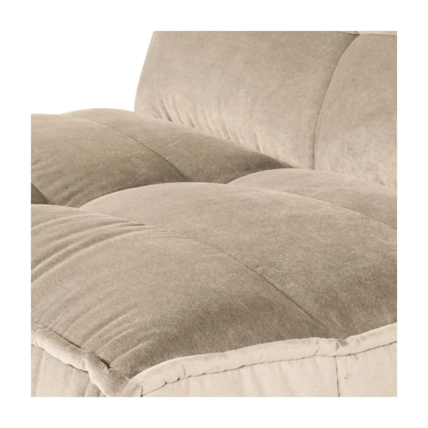vtwonen Modulaire Banken|Cluster 1-zits Element Velvet Zacht beige