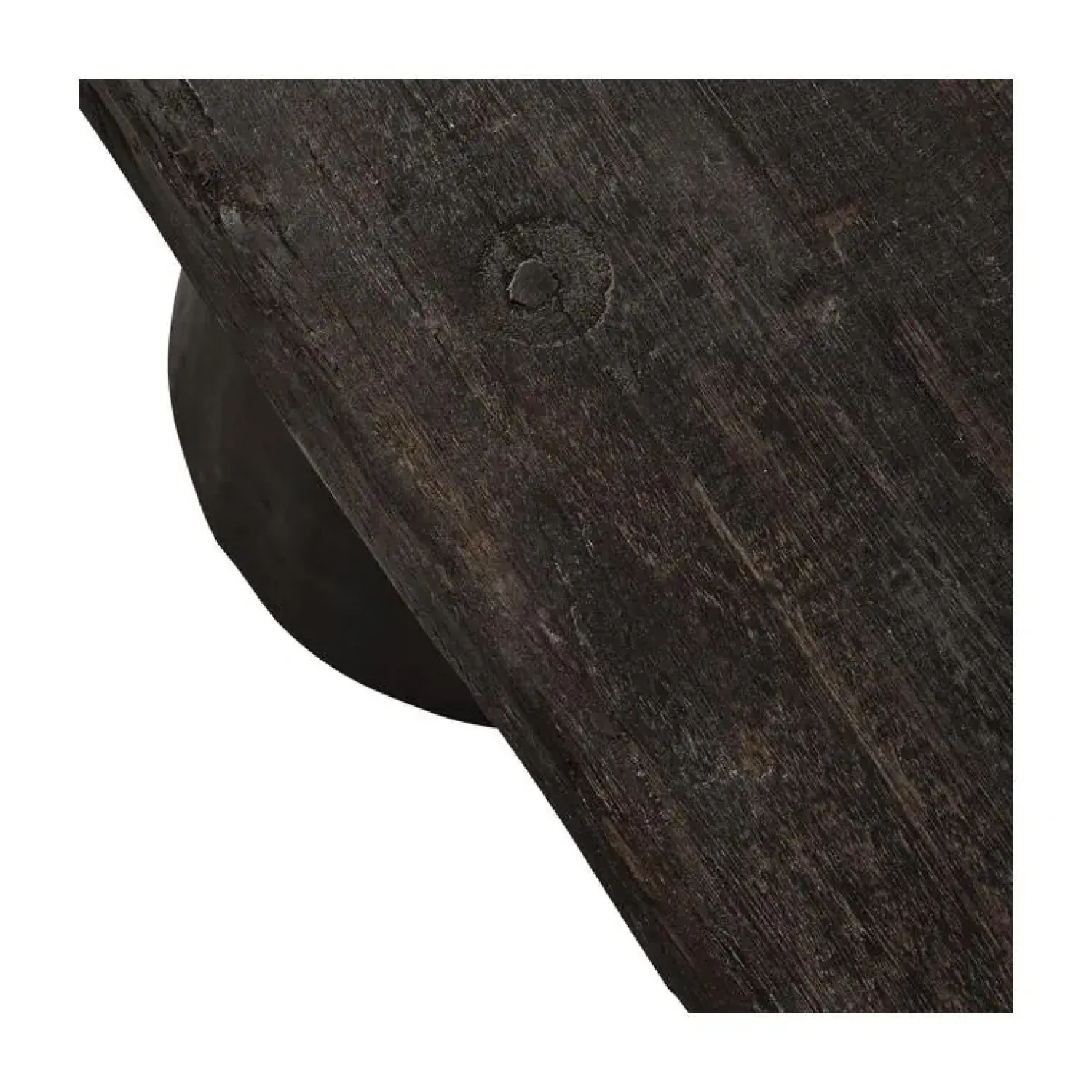 WOOOD Hockers|Clyde Bankje mangohout donkerbruin 150cm