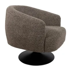 Mysons Fauteuils|Coach draaifauteuil Bruin