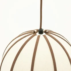 By Boo Hanglampen|Cocoon 1-lichts Hanglamp lang Naturel
