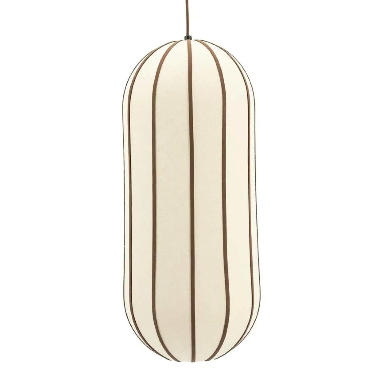 By Boo Hanglampen|Cocoon 1-lichts Hanglamp lang Naturel