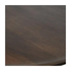 vtwonen Salontafels|Coffee A Gogo Salontafel mangohout walnoot 90cm