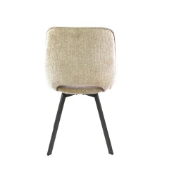 Kalfort Eetkamerstoelen|Colin Eetkamerstoel draaibaar Jaroq zand