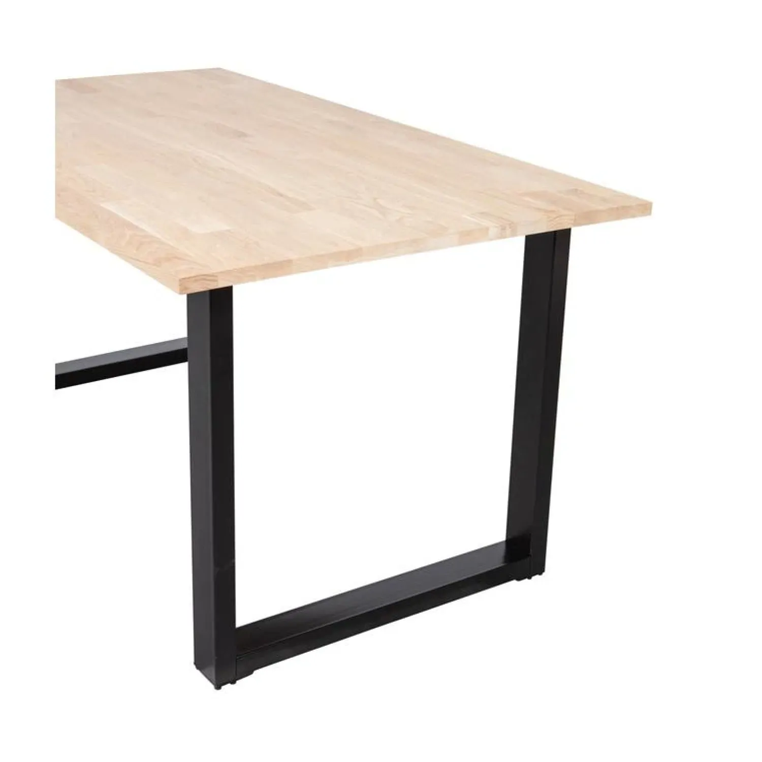 WOOOD Eettafels|Combi-tablo Eettafel eiken U-poot 160 cm
