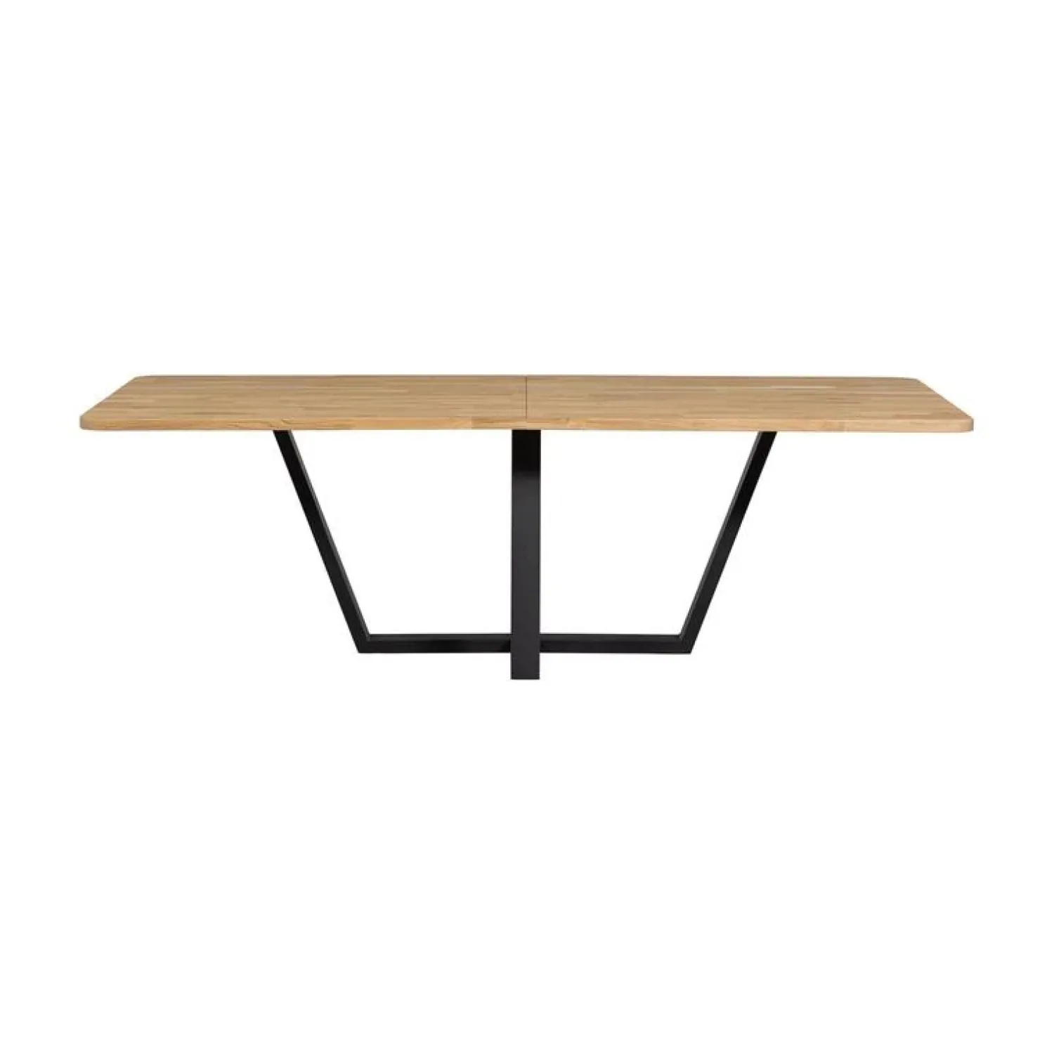 WOOOD Eettafels|Combi-tablo XL Eettafel eiken Drenthe poot 240 cm