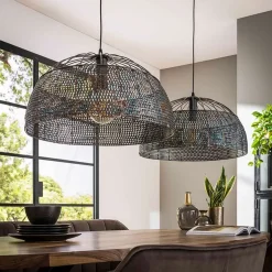 Kalfort Hanglampen|Cooper 2-lichts hanglamp industrieel