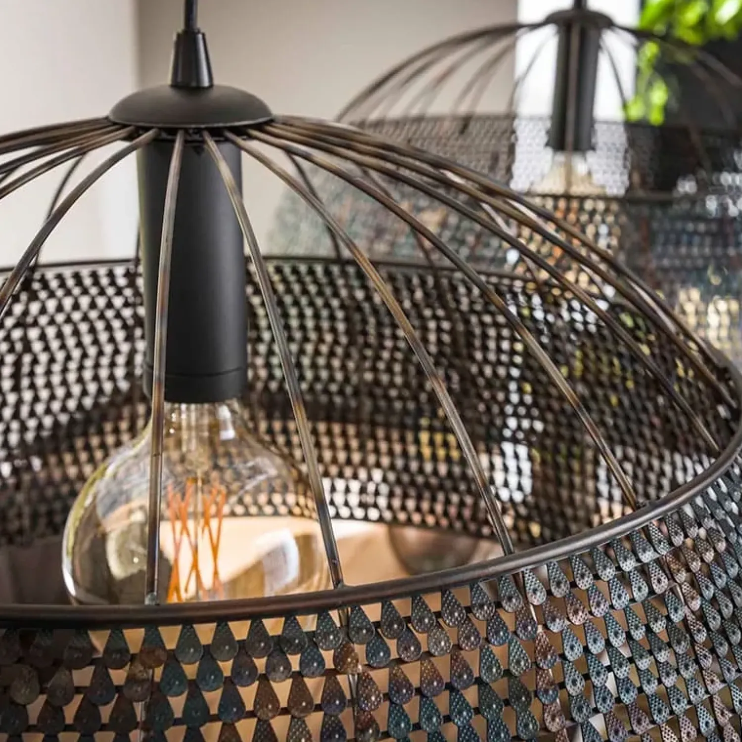 Kalfort Hanglampen|Cooper 2-lichts hanglamp industrieel