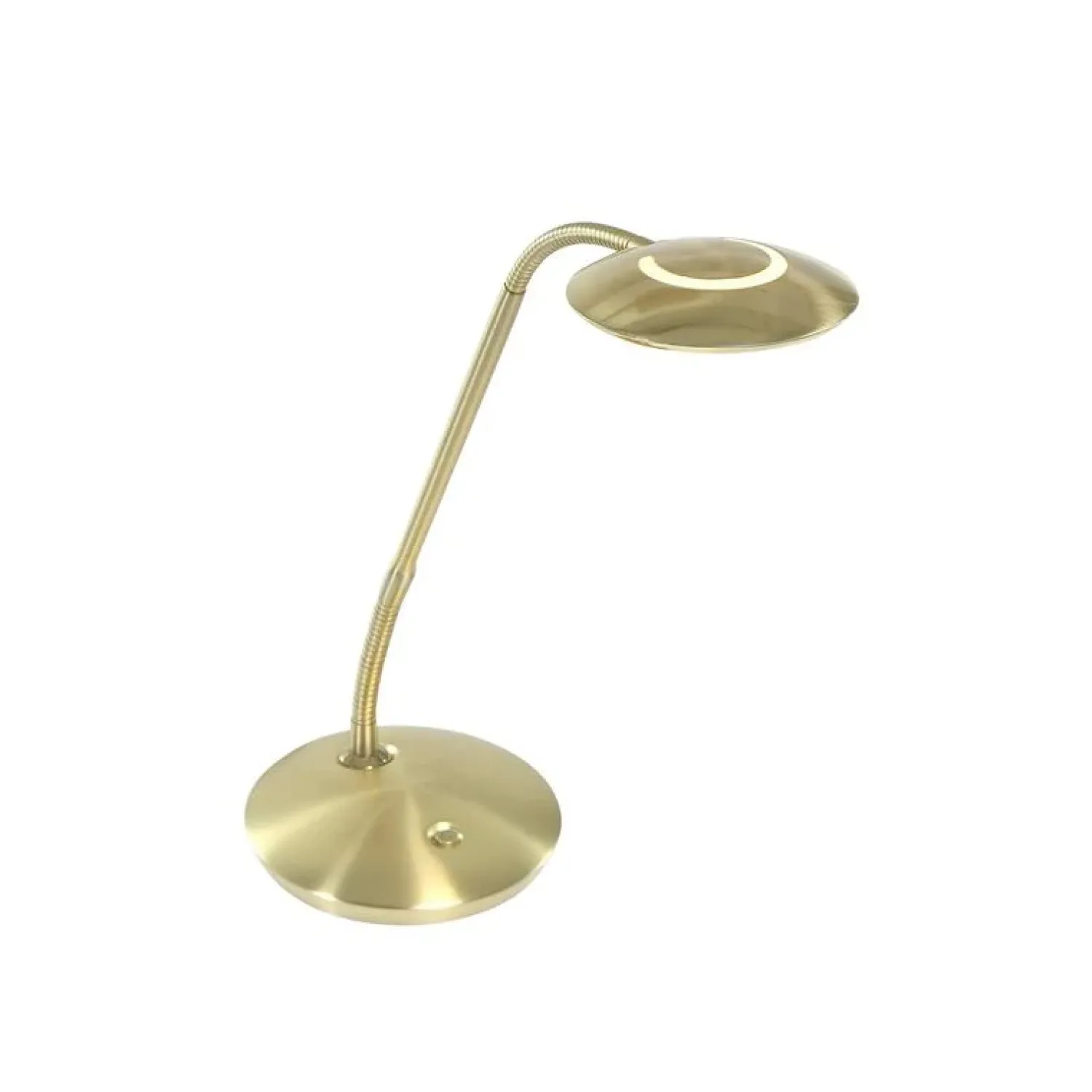 Steinmex Bureaulampen|Coraline 1-lichts Bureaulamp Messing