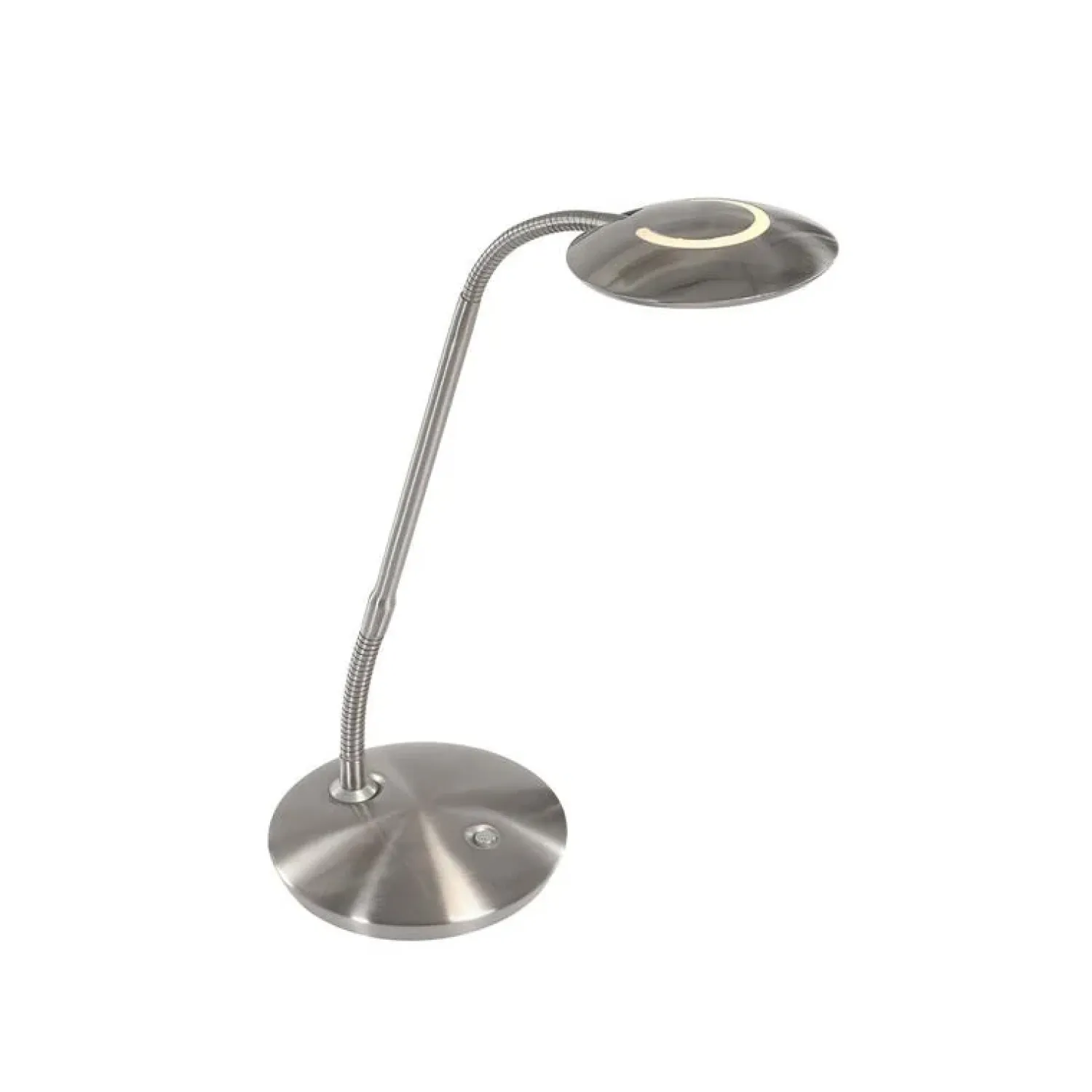 Steinmex Bureaulampen|Coraline 1-lichts Bureaulamp Staal