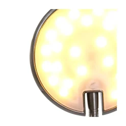 Steinmex Bureaulampen|Coraline 1-lichts Bureaulamp Staal