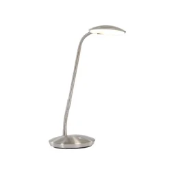 Steinmex Bureaulampen|Coraline 1-lichts Bureaulamp Staal