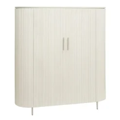 Tower living Wandkasten|Industriele Kasten|Corbetta wandkast wit/grijs mdf met betonlook finish 135cm