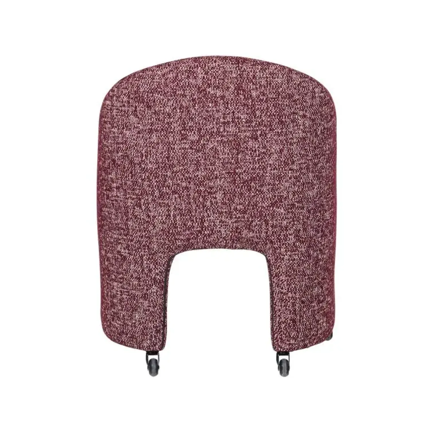 WOOOD Eetkamerstoelen|Cordo Eetkamerstoel Met wielen Bordeauxrood