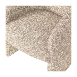 WOOOD Eetkamerstoelen|Cordo Eetkamerstoel Met wielen Naturel