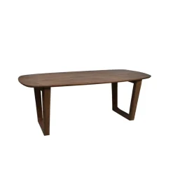 Livingfurn Eettafels|Cortez Eettafel Deens ovaal walnoot 200 cm