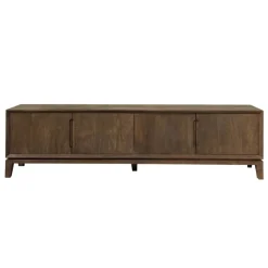 Livingfurn Industriele Kasten|Tv Meubels|Cortez Tv meubel walnoot 210cm