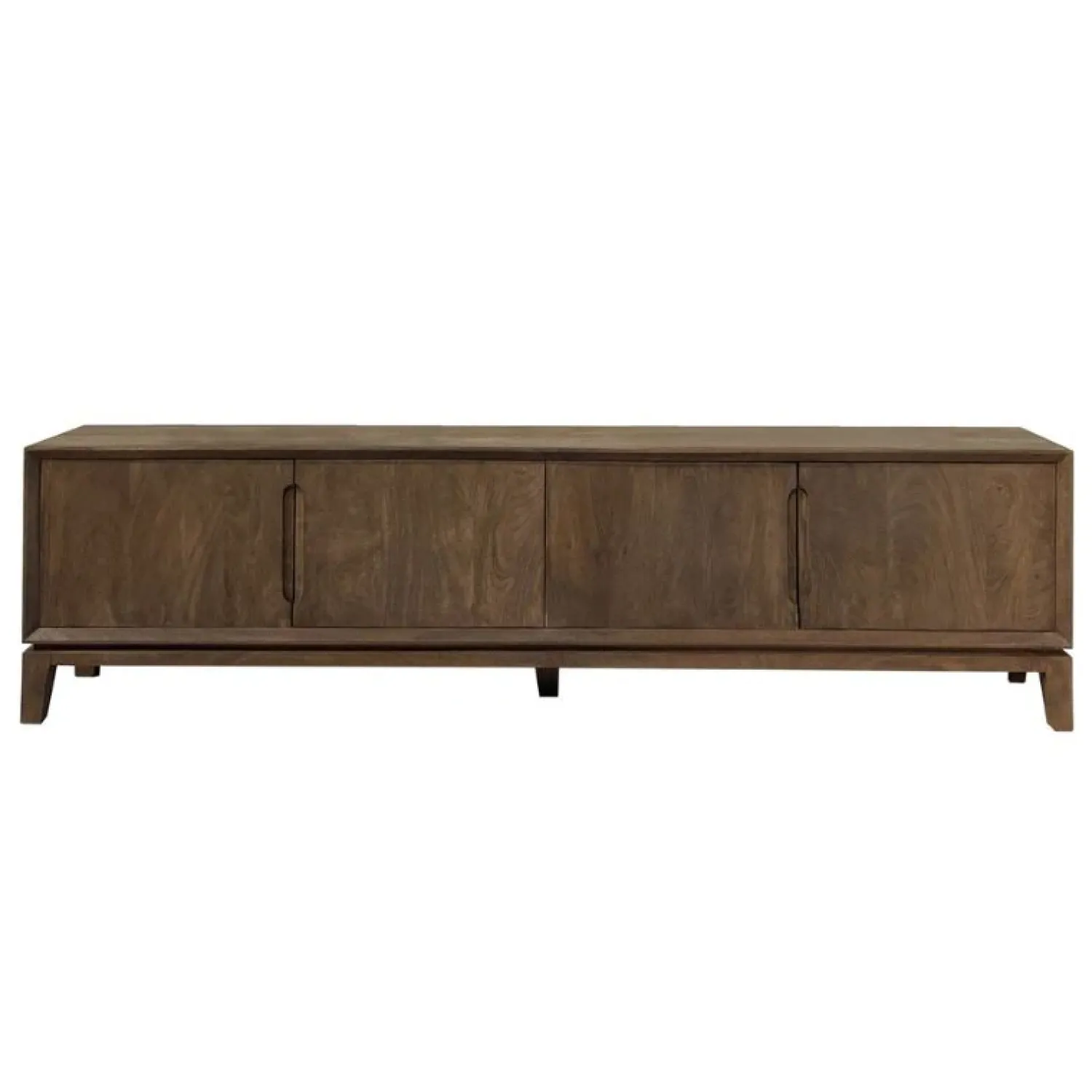 Livingfurn Industriele Kasten|Tv Meubels|Cortez Tv meubel walnoot 210cm