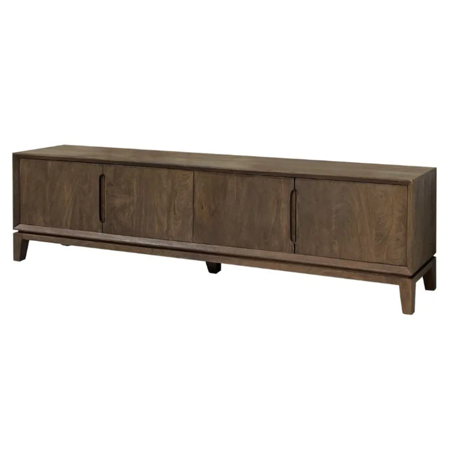 Livingfurn Industriele Kasten|Tv Meubels|Cortez Tv meubel walnoot 210cm