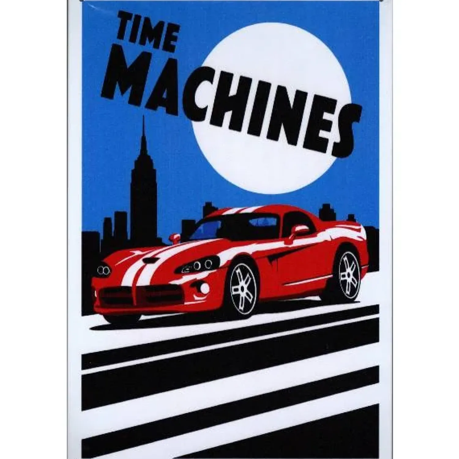 Cavetown Metalen Borden|Corvette Time Machines - metalen bord
