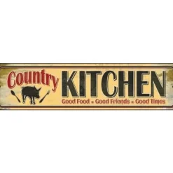 Cavetown Metalen Borden|Country Kitchen - metalen bord