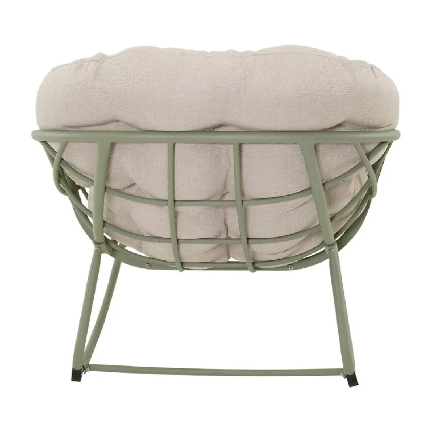 Lesli Living Tuinstoelen|Cozy Schommelstoel aluminium beige