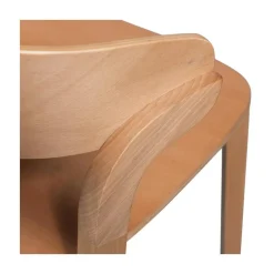 WOOOD Eetkamerstoelen|Cras Eetkamerstoel essen fineer naturel