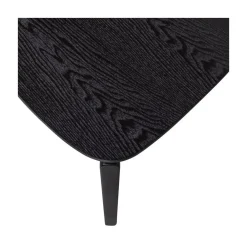 WOOOD Eetkamerstoelen|Cras Eetkamerstoel essen fineer zwart