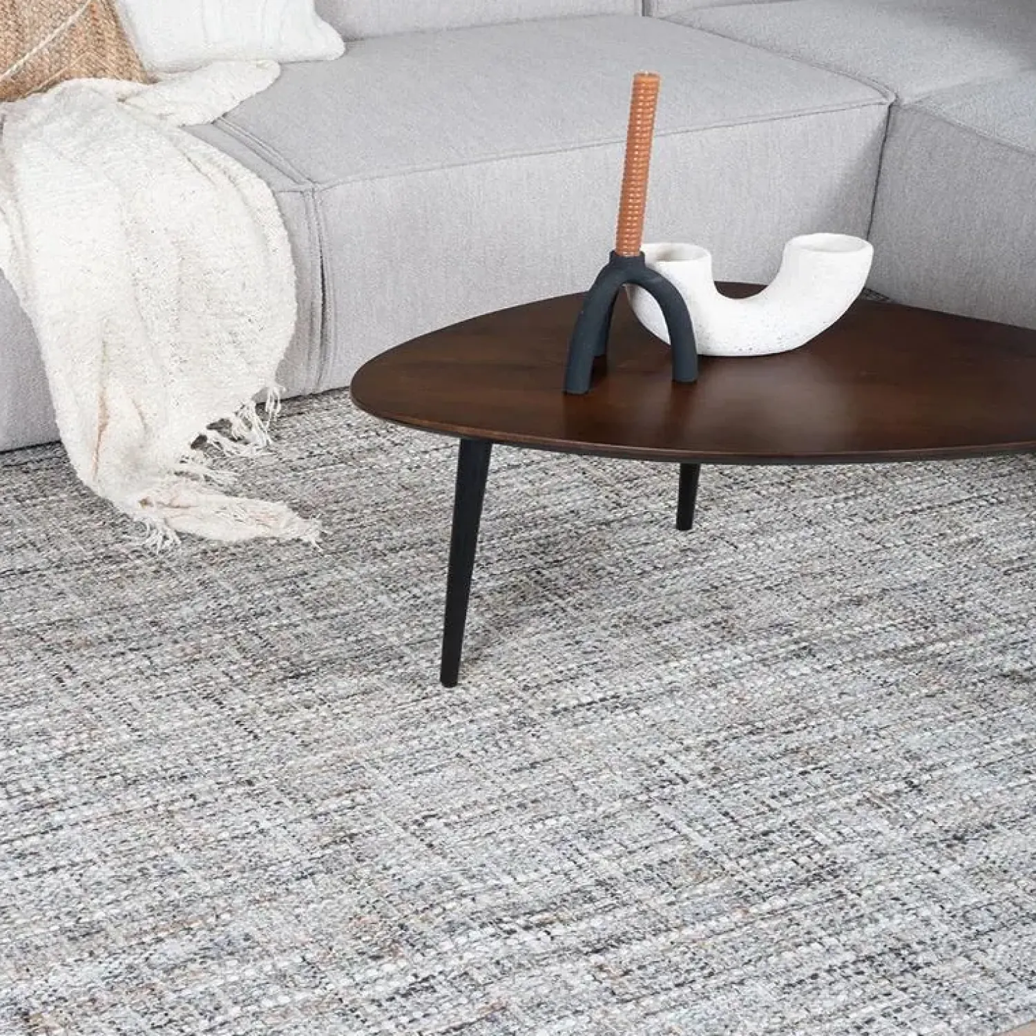 Decor 88 Vloerkleden|Cross vloerkleed Grijs/Beige 160x230cm