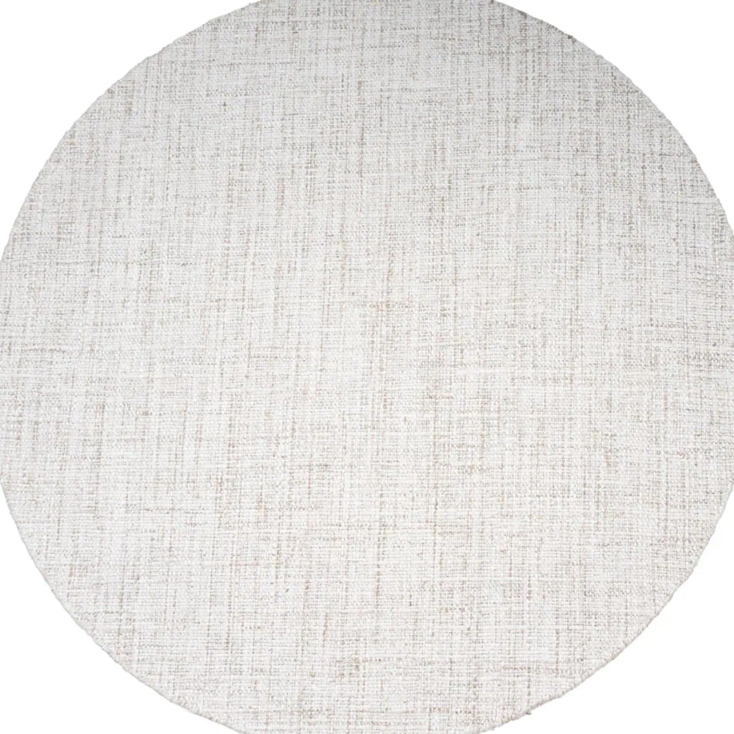 Decor 88 Vloerkleden|Cross vloerkleed Licht Beige Rond 160x160cm