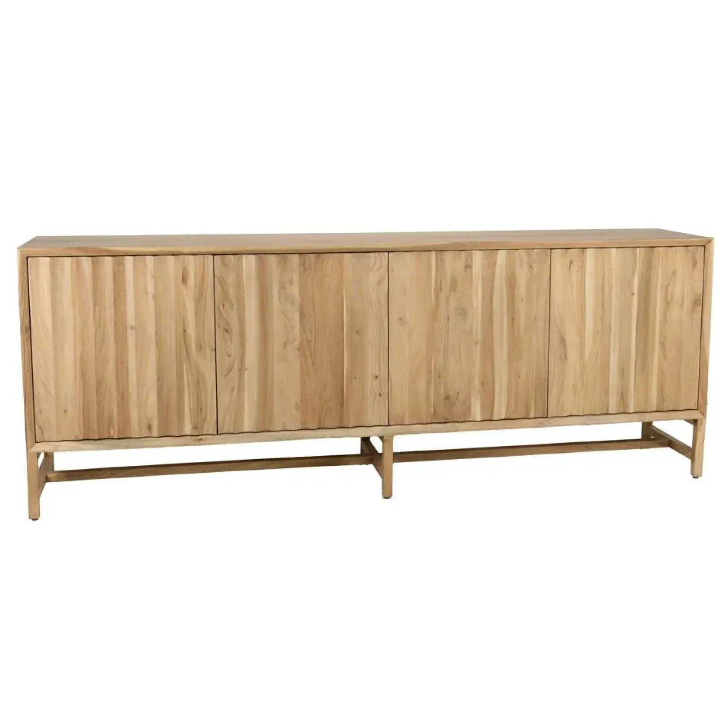 Tower living Dressoirs|Industriele Kasten|Crotone Dressoir Acaciahout 220 cm