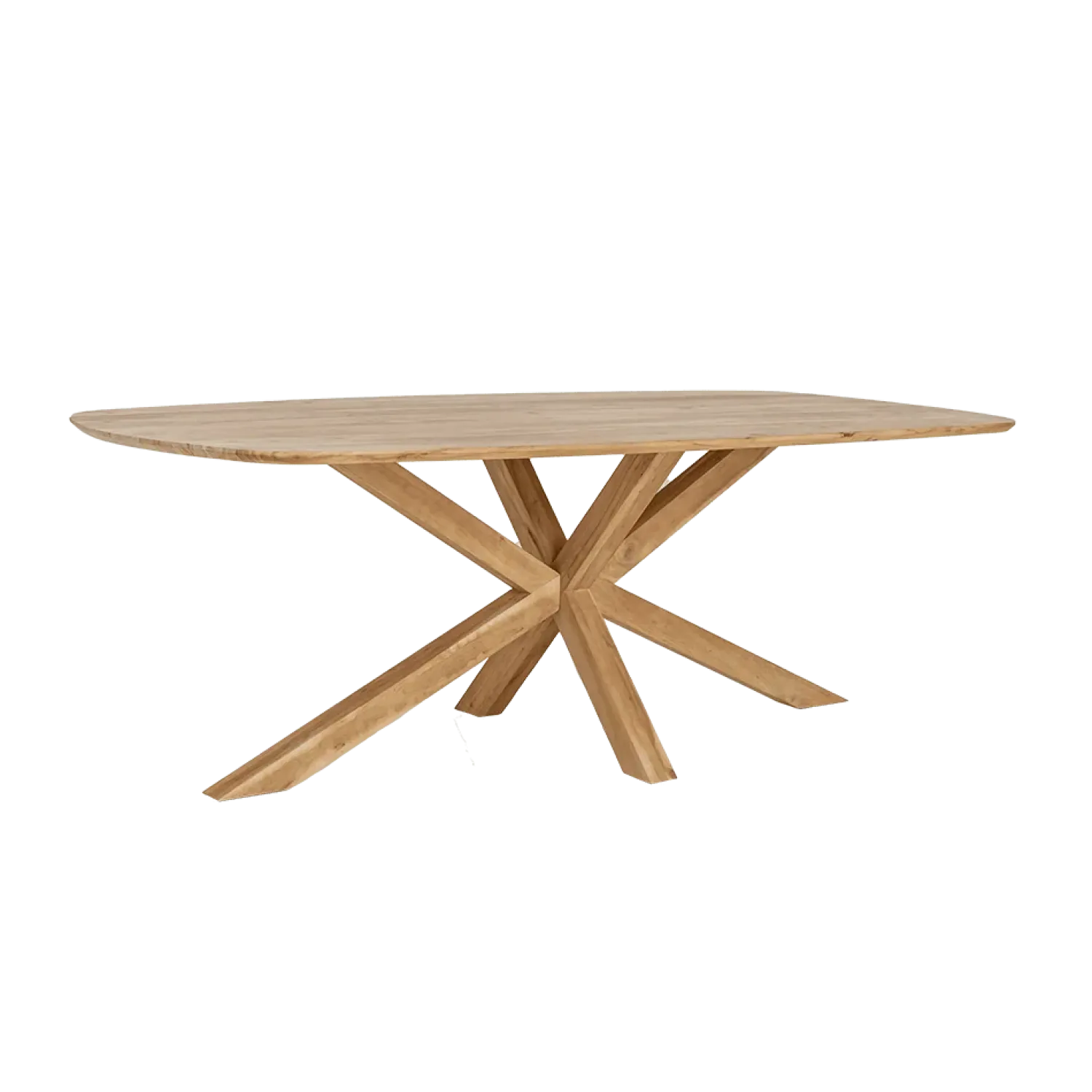 Tower living Eettafels|Crotone Eettafel deens ovaal Acaciahout 240 cm