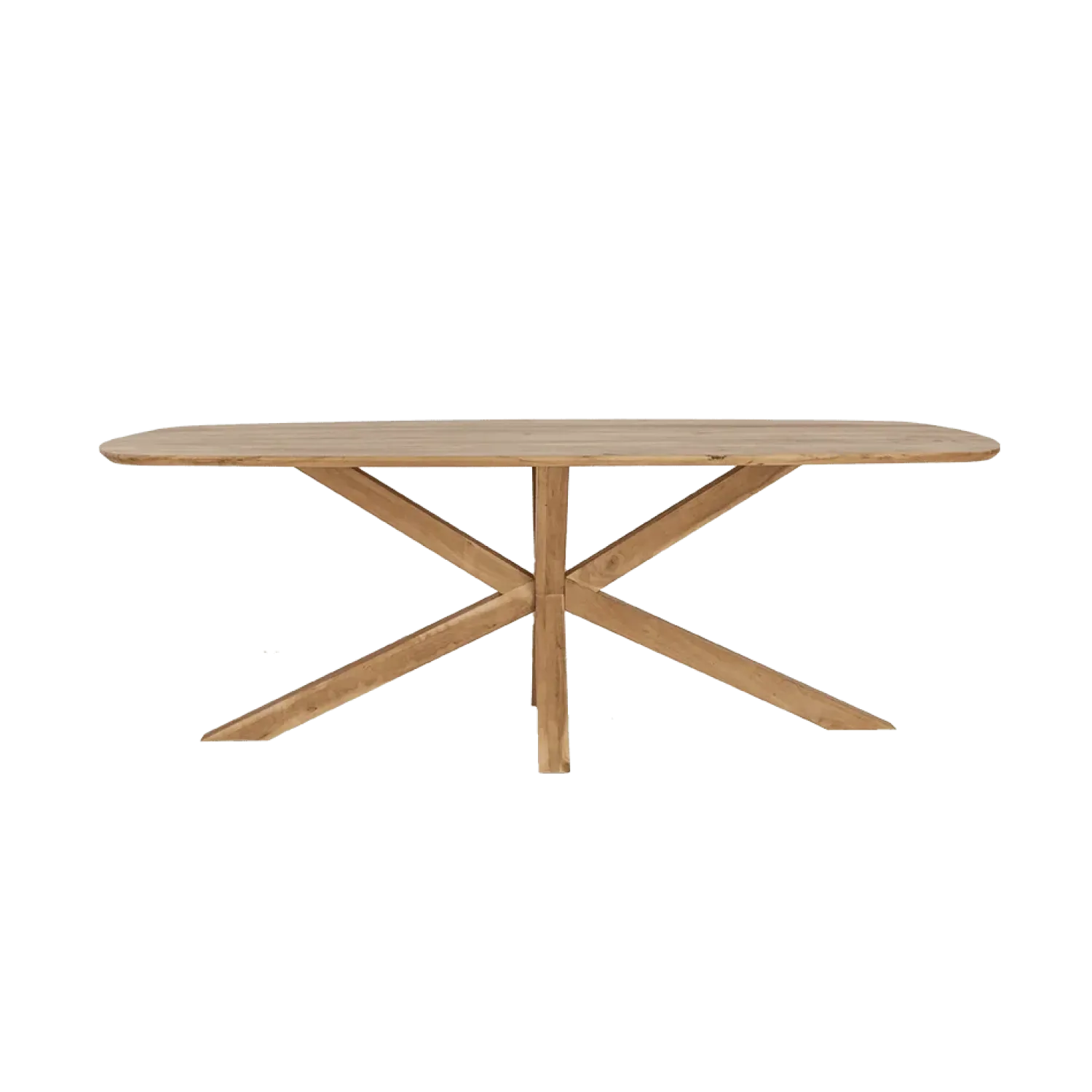 Tower living Eettafels|Crotone Eettafel deens ovaal Acaciahout 180 cm