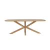 Tower living Eettafels|Crotone Eettafel deens ovaal Acaciahout 220 cm