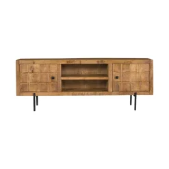 Furndea Industriele Kasten|Tv Meubels|Cubical tv-meubel mangohout 150cm