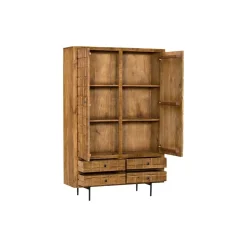 Furndea Wandkasten|Ladenkasten|Cubical wandkast mangohout