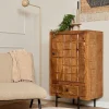 Furndea Wandkasten|Ladenkasten|Cubical wandkast mangohout small