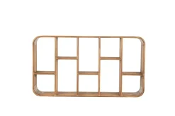 By Boo Wandkasten|Industriele Kasten|Cup & Co Wandkast Large Bruin 110cm